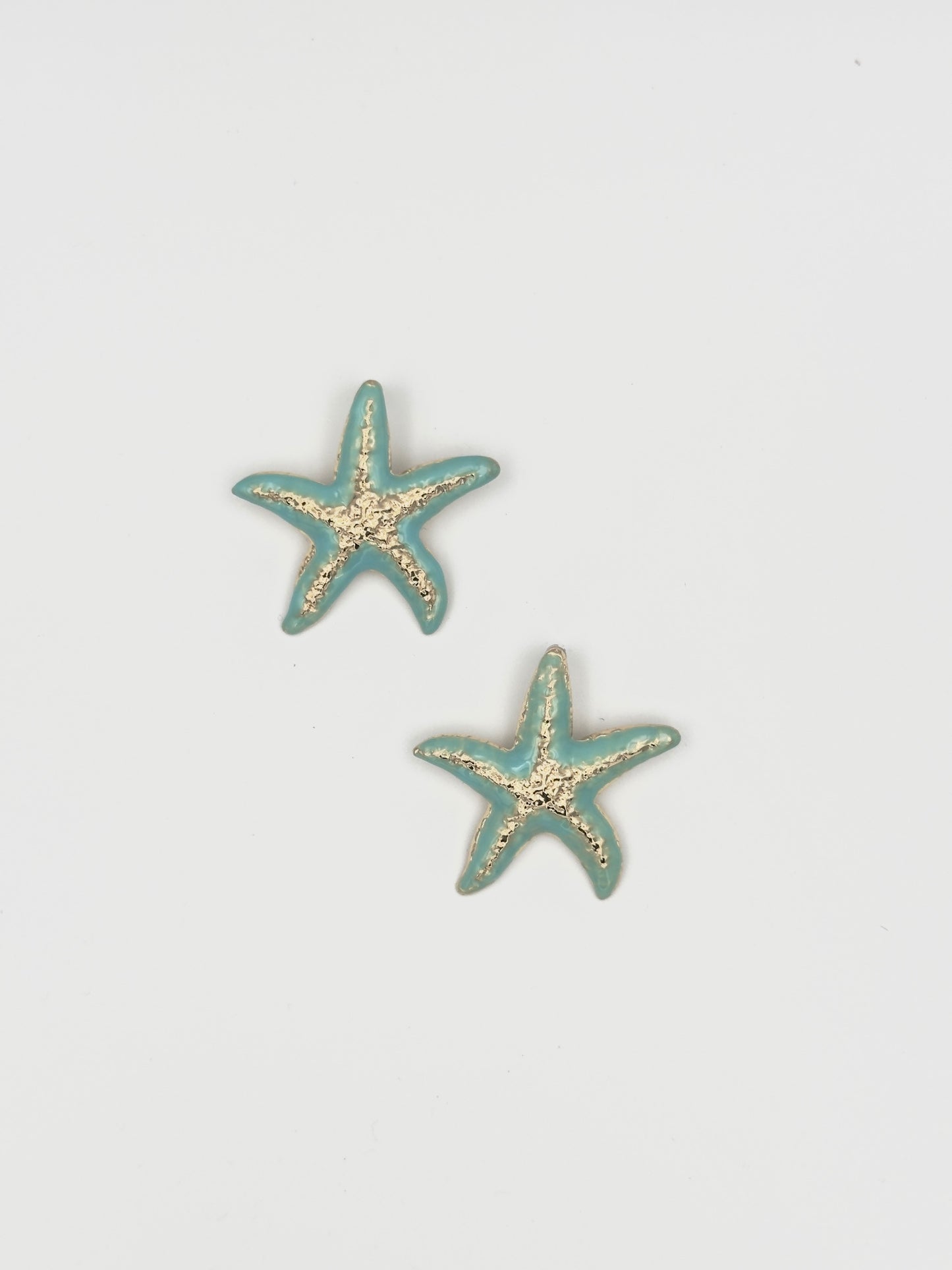 Turquoise Starfish Earrings – Beach-Inspired Statement Studs