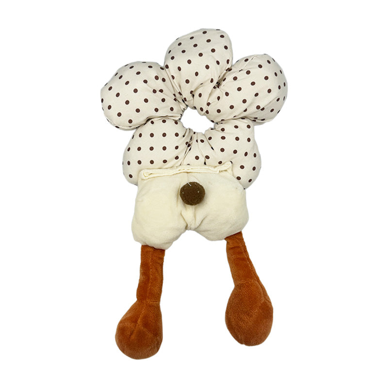 Flower Scrunchie – Cute Legs Edition
