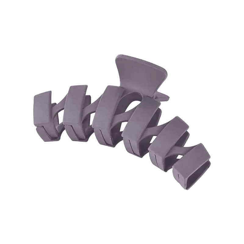 Large Matte Twist Hair Claw - Pastel Colors