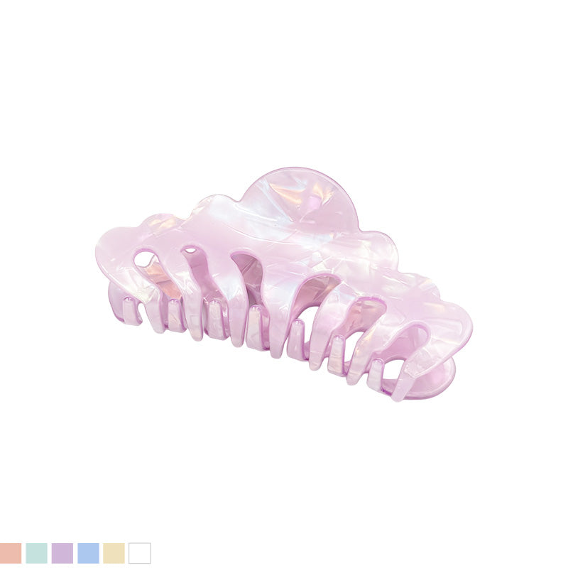 Medium Glossy Cloud Hair Claw