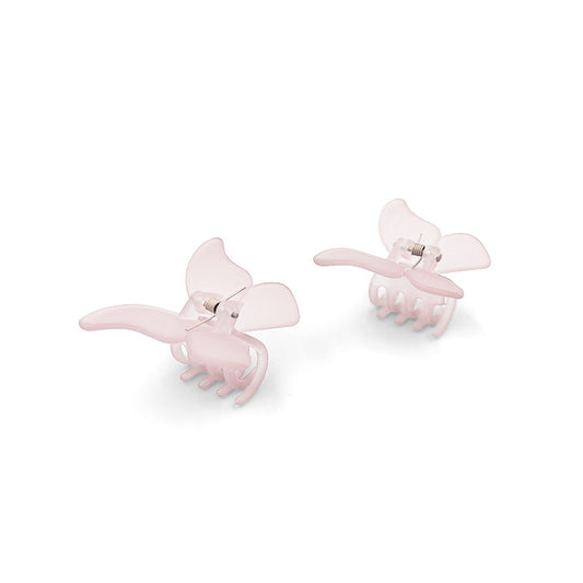 Mini Butterfly Hair Claw Set – Soft Matte Finish