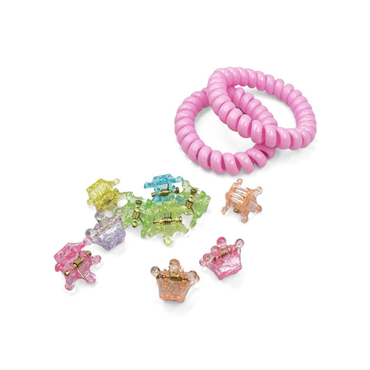 Mini Hair Claws with Spiral Hair Ties