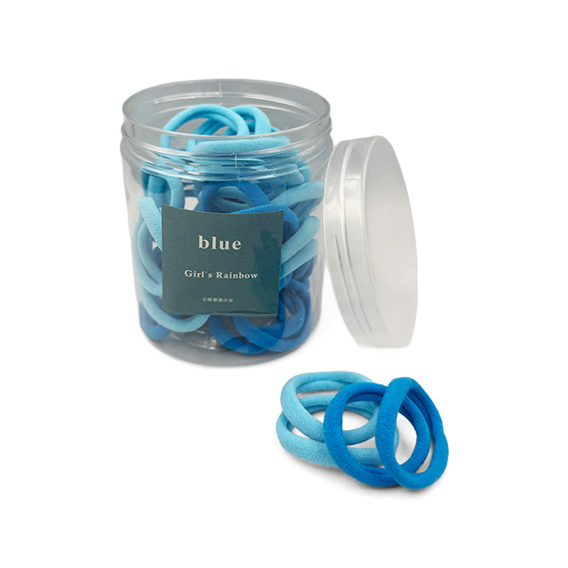 Velvet Hair Ties Set – Cylinder Box