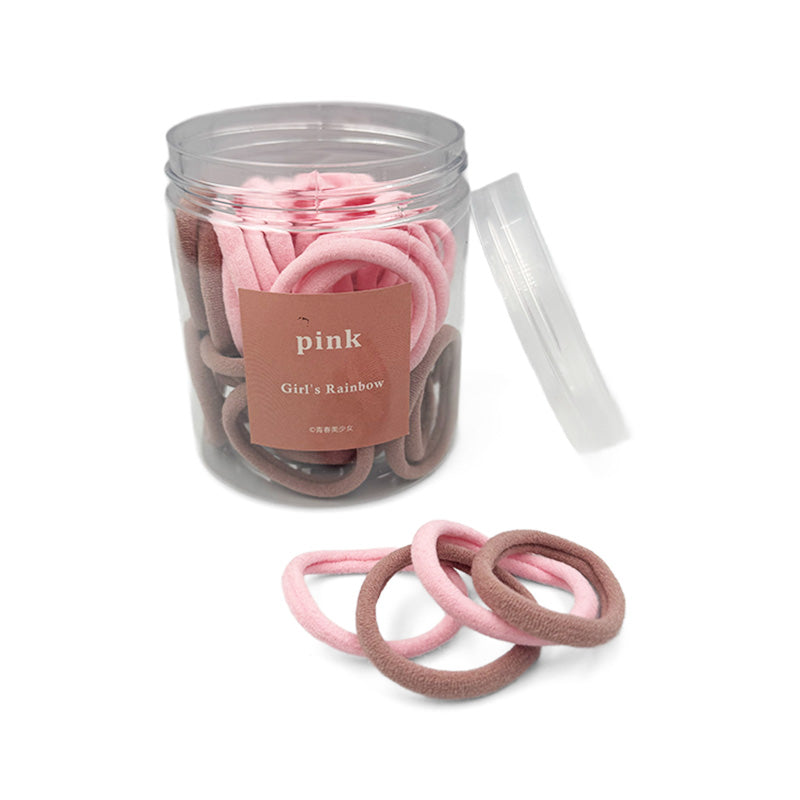 Velvet Hair Ties Set – Cylinder Box