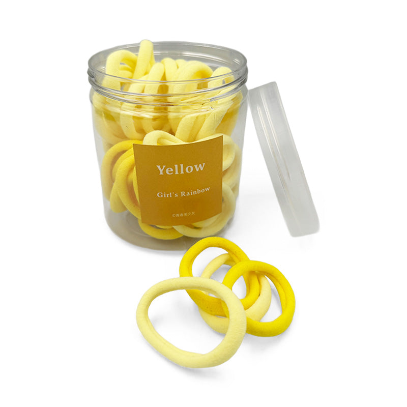 Velvet Hair Ties Set – Cylinder Box