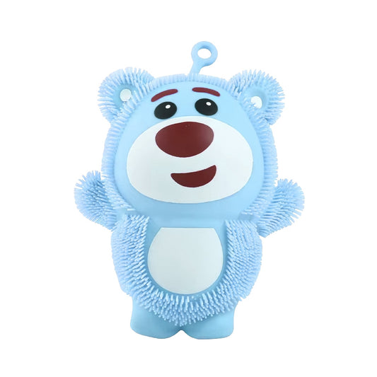 Large Bear Shaped Light-Up Puffer Toy