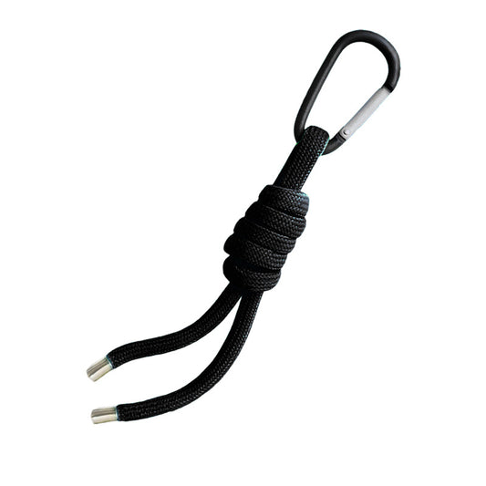 Durable Rope Knot Keychain with Carabiner