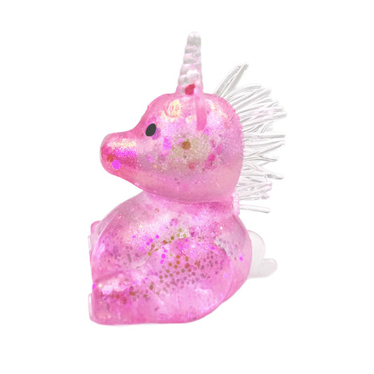 Glitter Unicorn Squishy Toy