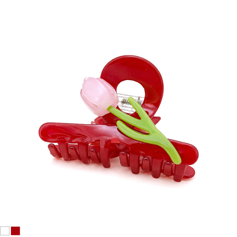 Medium Rose Hair Claw – Valentine’s Edition