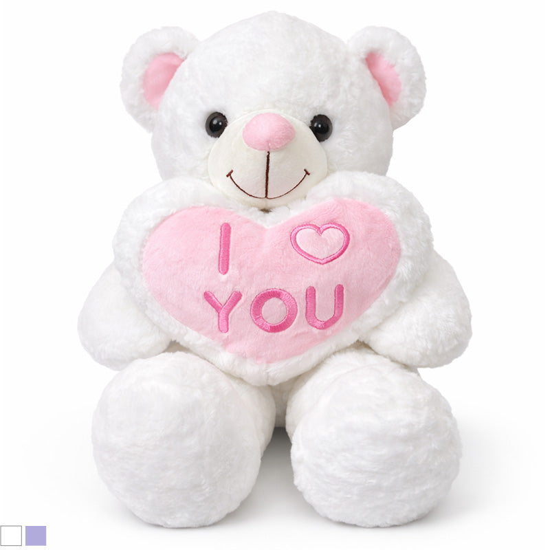 Teddy Bear Plush with “I Love You” Heart