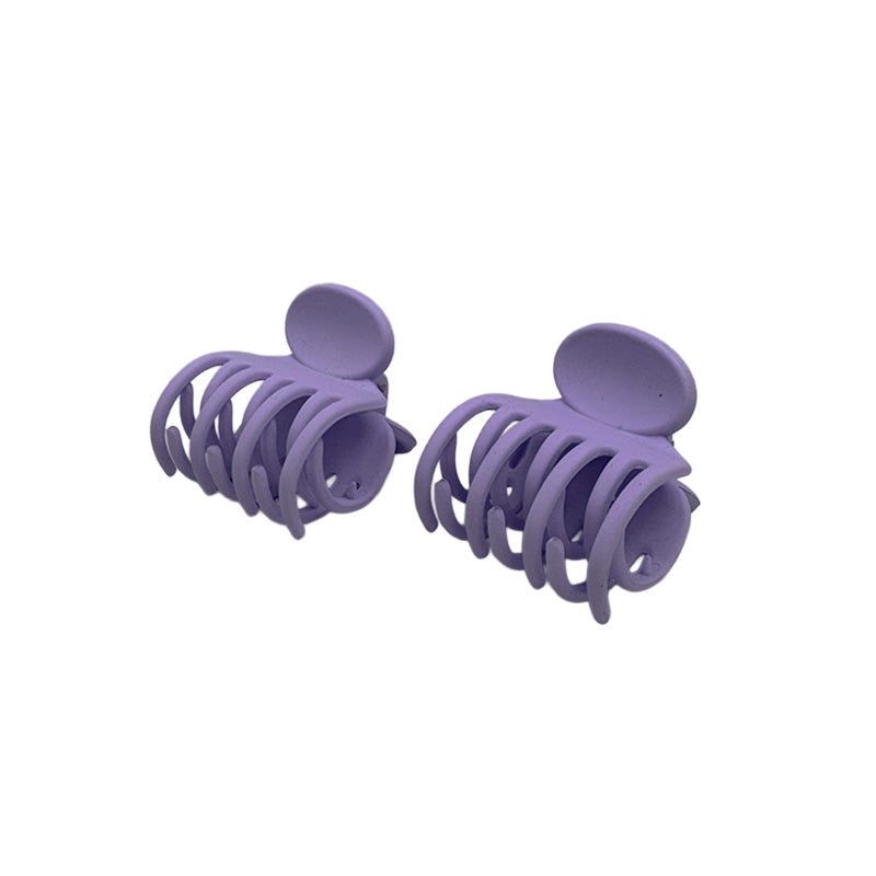 Mini Matte Octopus Hair Claw – Pair