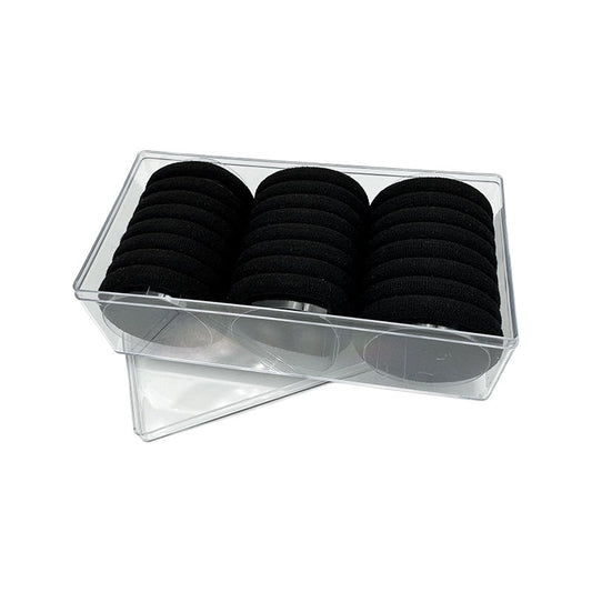 Black Hair Ties Box Set – 24pcs