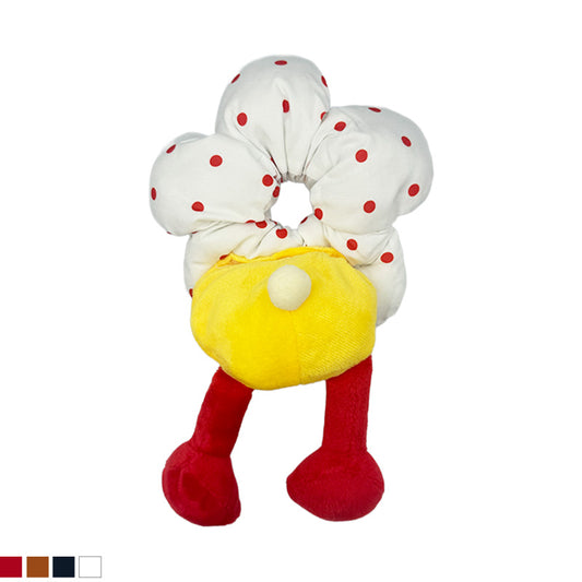Flower Scrunchie – Cute Legs Edition