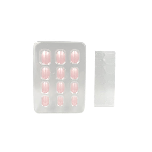Solid Color Kids Press-On Nails Set