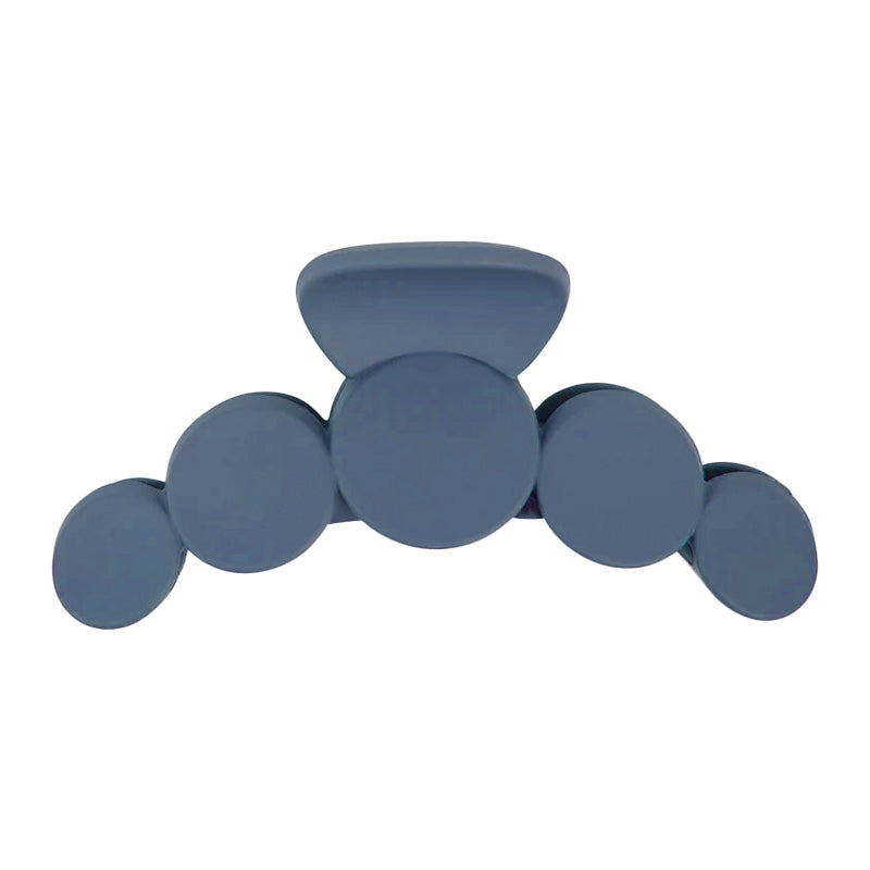 Large Matte Circles Hair Claw - Colorful