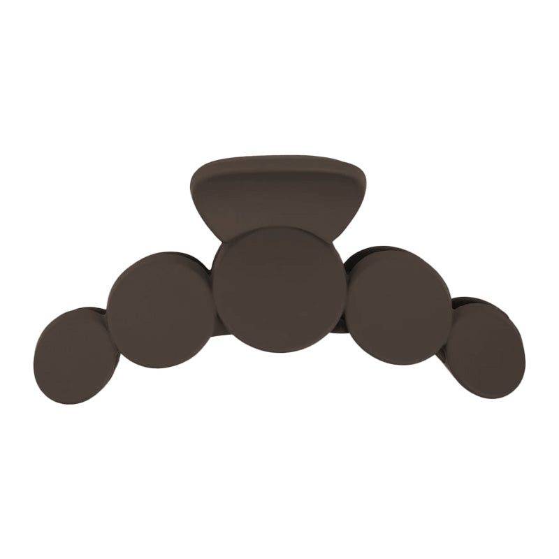 Large Matte Circles Hair Claw - Colorful