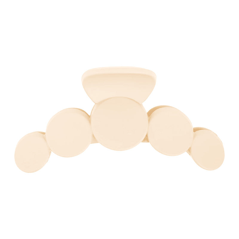 Large Matte Circles Hair Claw - Colorful