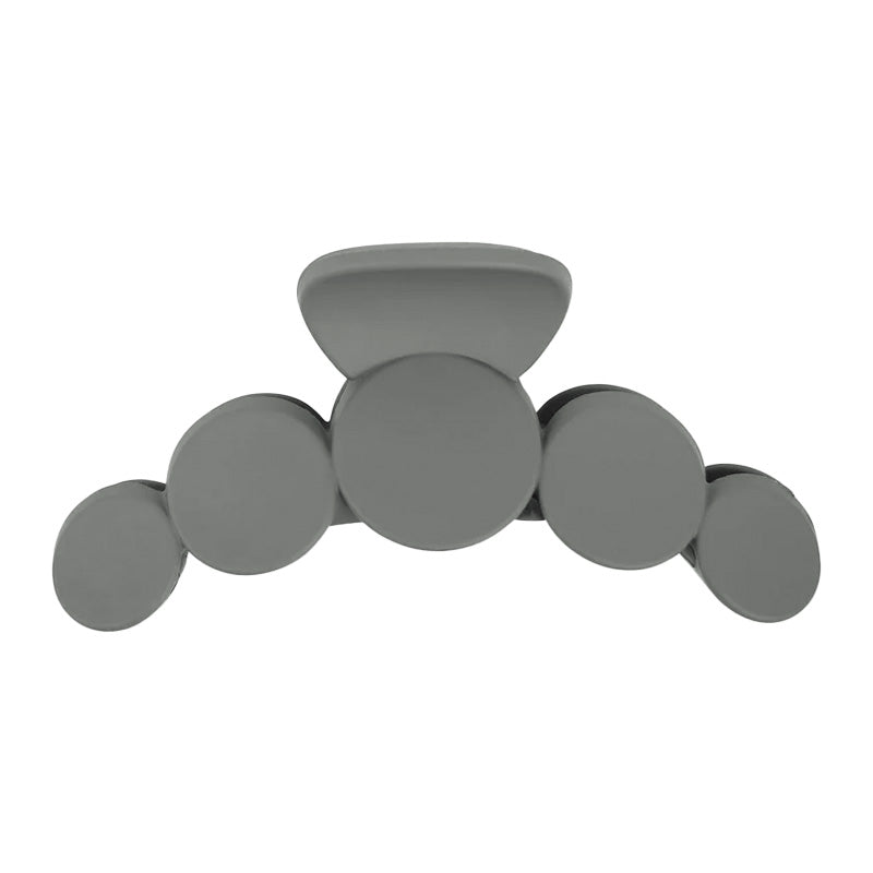 Large Matte Circles Hair Claw - Colorful