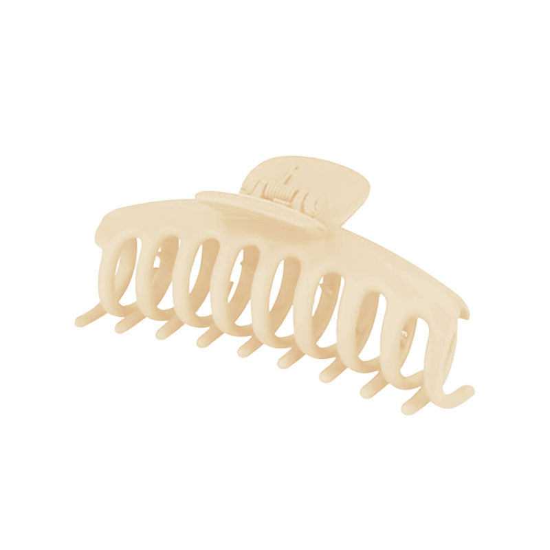 Large Matte Curve Hair Claw - Pastel Colors