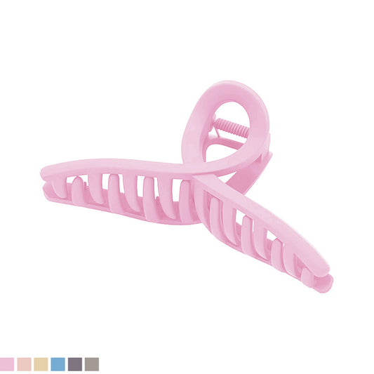 Large Matte Loop Hair Claw – Pastel Colors