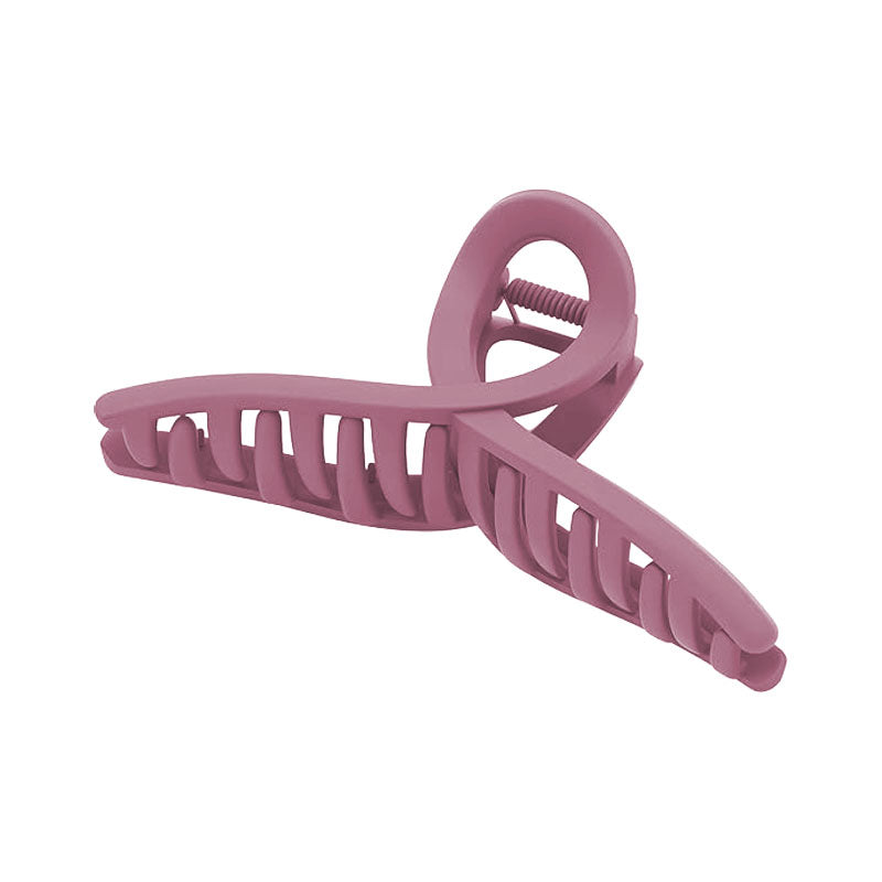 Large Matte Loop Hair Claw - Colorful