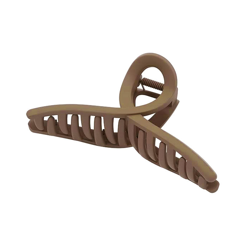 Large Matte Loop Hair Claw – Fall Colors