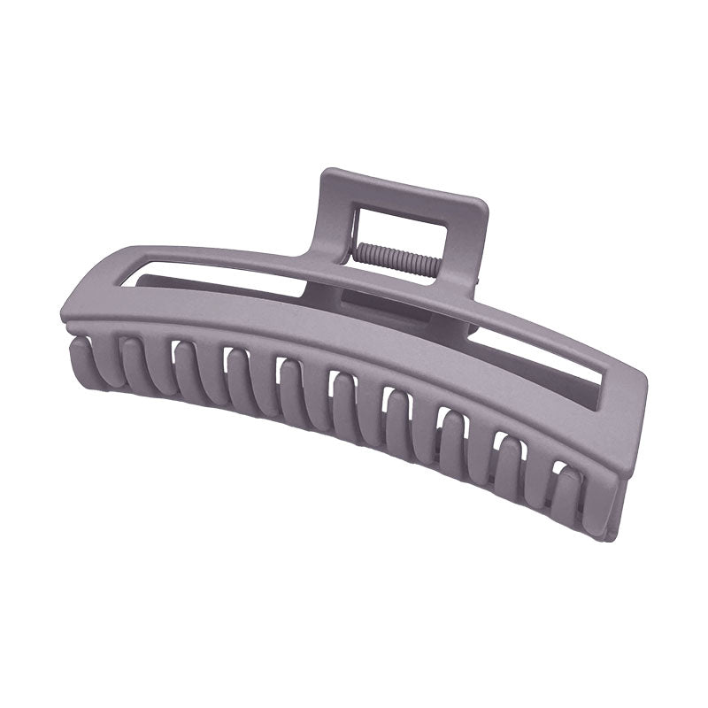 Large Matte Rectangle Hair Claw - Pastel Colors