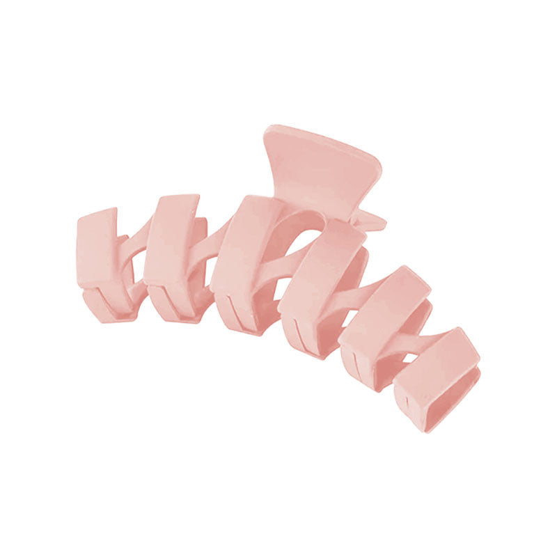 Large Matte Twist Hair Claw - Pastel Colors