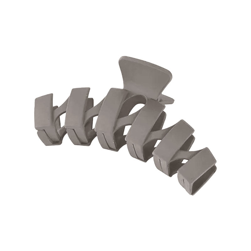 Large Matte Twist Hair Claw - Pastel Colors