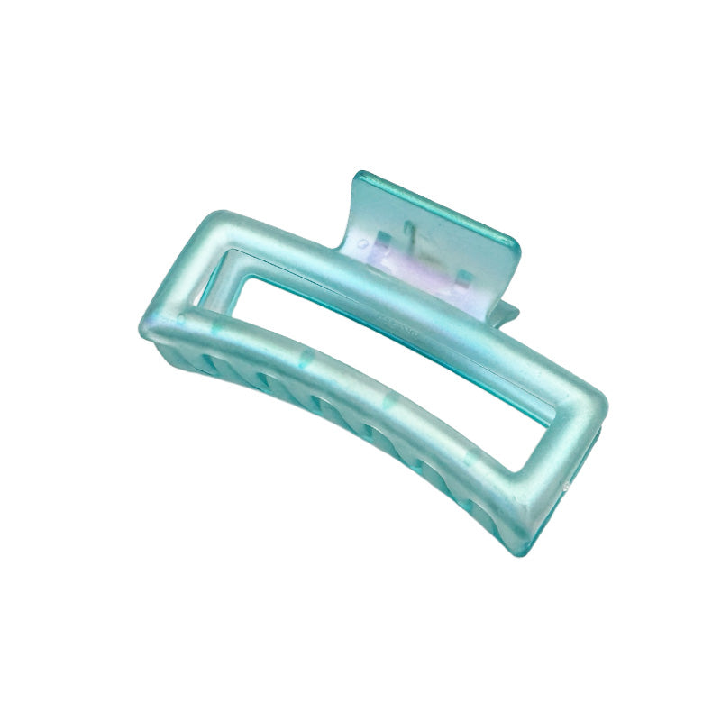 Medium Holographic Rectangle Hair Claw