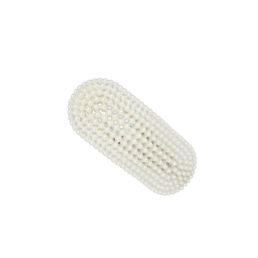 Oval Pearl Snap Tic Tac Clips