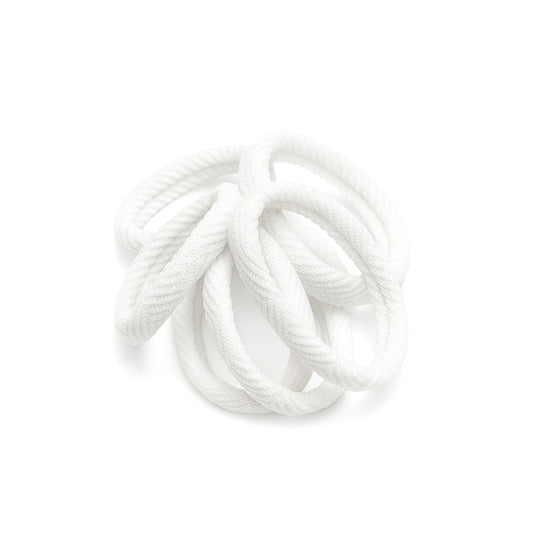 Pack of 6 Hair Ties – Navy, White & Black