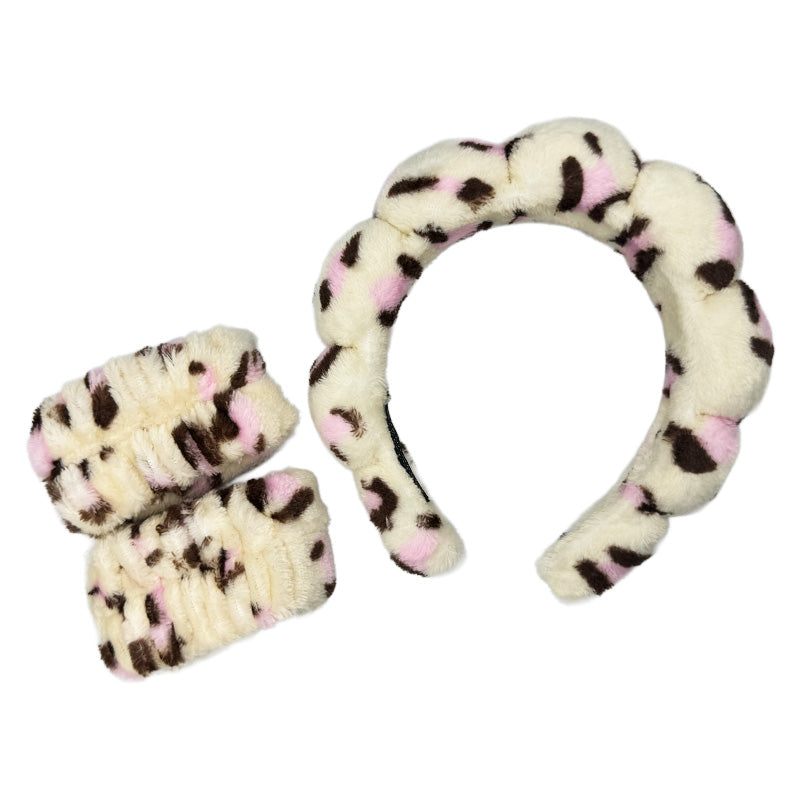Get Ready with Me - Leopard Print Headband Set