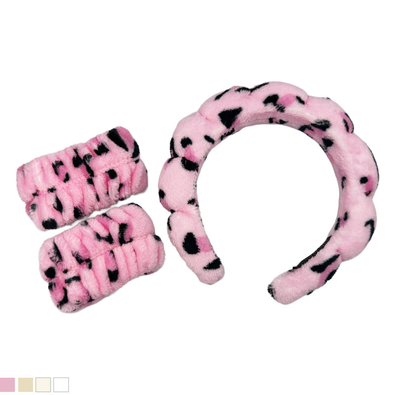 Get Ready with Me - Leopard Print Headband Set