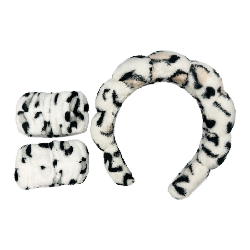 Get Ready with Me - Leopard Print Headband Set