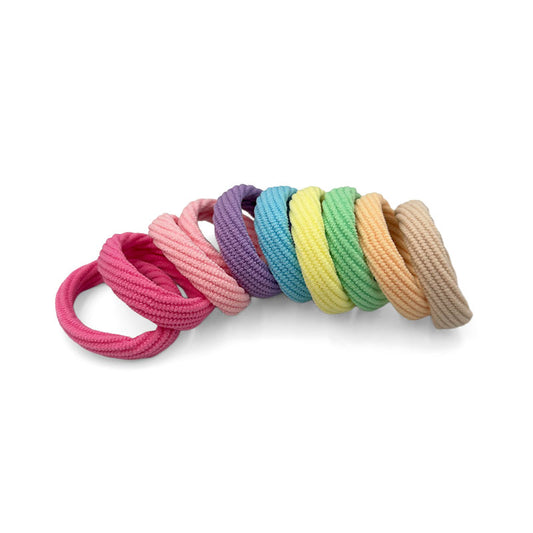 Rainbow Hair Ties Set – Colorful Box Edition