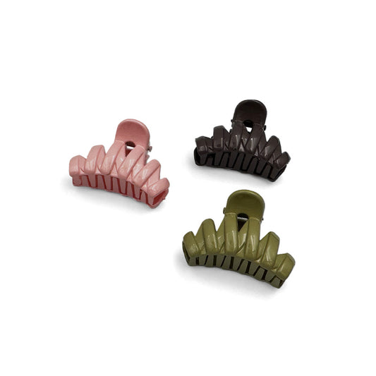 Set of 3 Mini Hair Claws