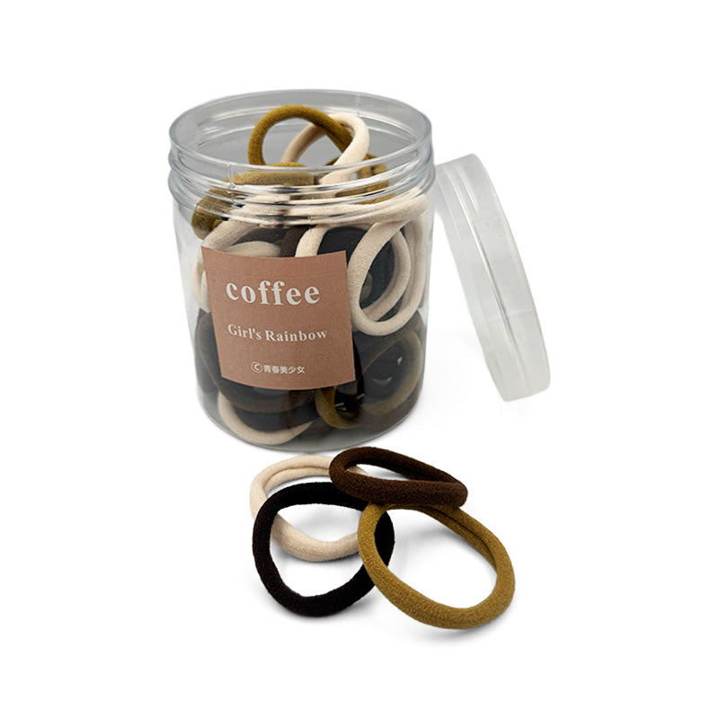 Velvet Hair Ties Set – Cylinder Box