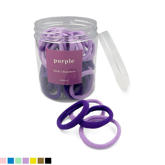 Velvet Hair Ties Set – Cylinder Box
