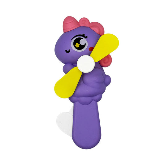 Cute Unicorn Hand Fan