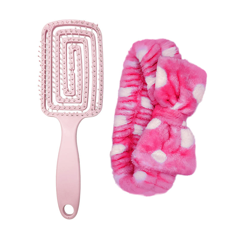 Detangling Brush & Headband Set