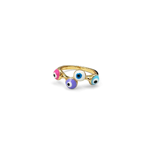 Double Evil Eye Ring