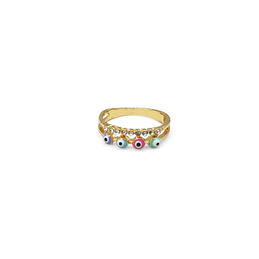 Evil Eye Band Ring