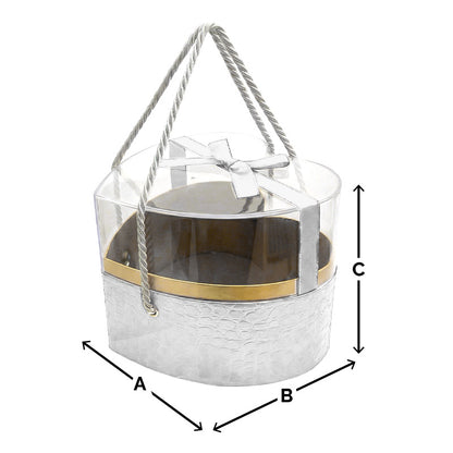 heart shaped white gift box for jewelry and gifts