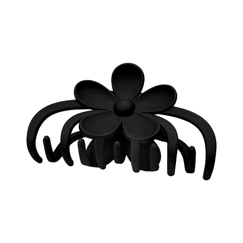 Medium Daisy Matte Hair Claw – Neutral Colors