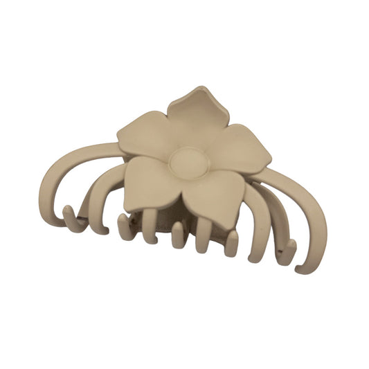 Medium Petal Matte Hair Claw – Neutral Colors