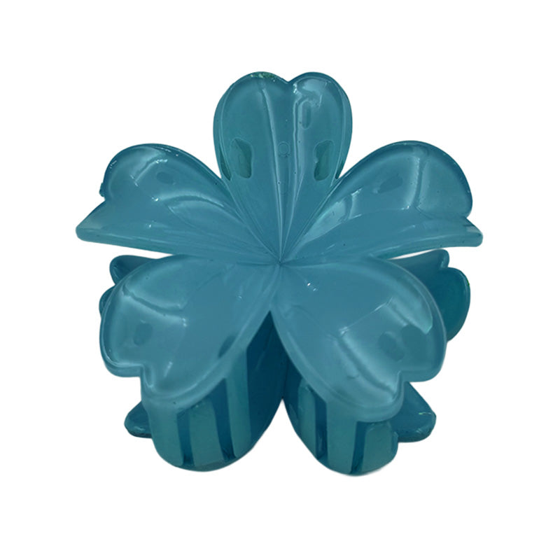 Heart Petal Flower Hair Claw