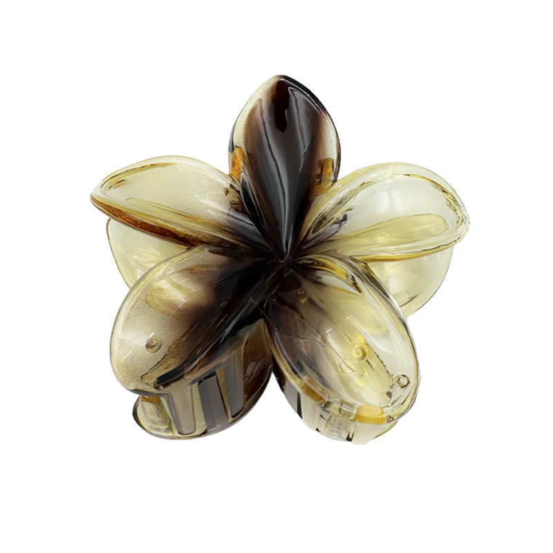 Petal Flower Hair Claw – Neutral Colors