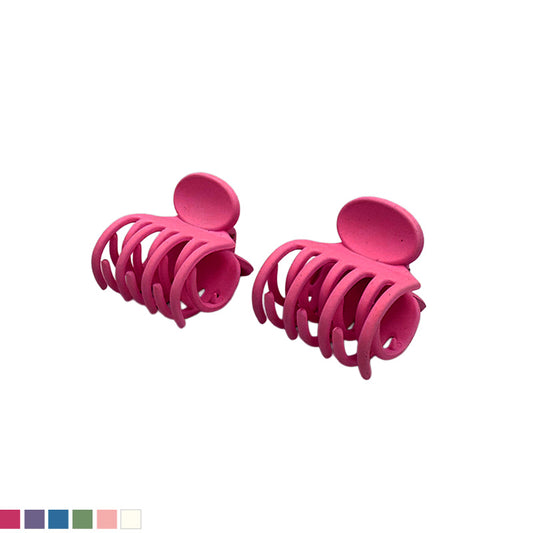 Mini Matte Octopus Hair Claw – Pair