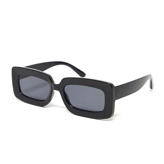 Black Rectangle Sunglasses